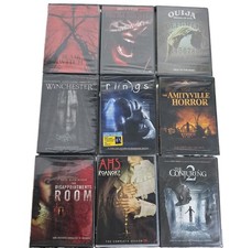 9 Horror Movie DVD Lot Mixed Titles Collection Halloween Slasher Thriller Bundle