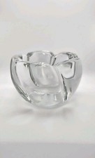 DAUM Vide Poche - France Cristal – Corolle – Signé Croix de Lorraine 