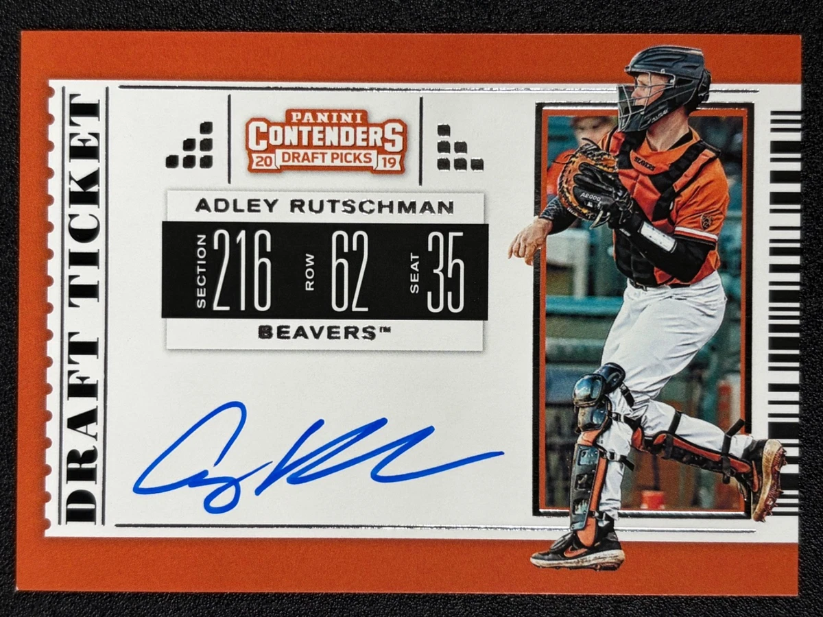 2019 Panini Contenders Draft Picks - Adley Rutschman #1 for sale