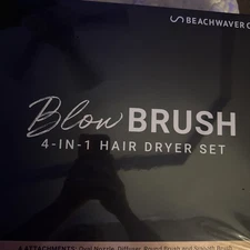 BEACHWAVER Co. Blow Brush 4 in 1 hair dryer Rose  1090