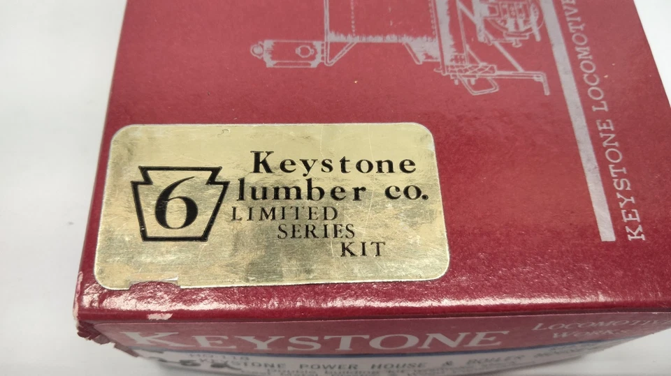 HO Keystone Loco Works Kit 118 Power House & Boiler House Wood Craftsman Kit - Image 2 of 4