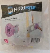 (2-Pk) HoldRite Stub-Out Clamp PEX 1/2" 701-H