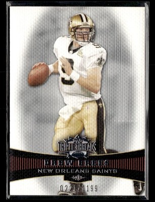 2006 Topps Triple Threads #64 Drew Brees #/1199