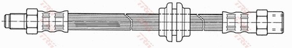 BRAKE HOSE PHB281 FOR VOLVO B 18 U 1.8L B18KP/18K/18KD/18E/18FT/18EP/18F 1.7L