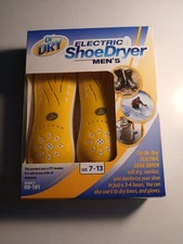 Dr Dry Men's Electric Shoe Dryer.Voltage:110V 50/60HZ.Power 10W IP20.