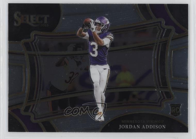 2023 Panini Select Field Level Jordan Addison #362 1gx0