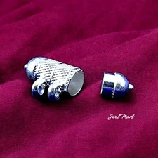 Silver Kavach Taweez Pendant | Amulet | Evil Eyes | Silver Storage Box Necklace 