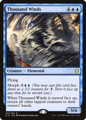 Thousand Winds #100 (NM) Commander 2019 MTG
