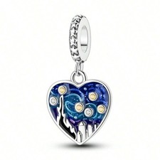 Van Gogh Starry Sky Pendant Charm For Bracele...