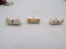 Mackie 1604 VLZ Pro 16 Mixer replacement Part Knob Lot 3 pack White Sliders