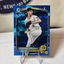 2025 Bowman Draft Sapphire 1st Seth Hernandez #BDC-25 Pirates