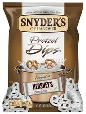 Snyder's of Hanover Pretzel Dips, Hershey's White Creme, 5 oz