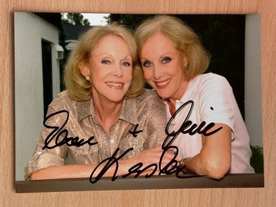 Alice & Ellen Kessler Twins - Autograph Card Original Signed - #54606