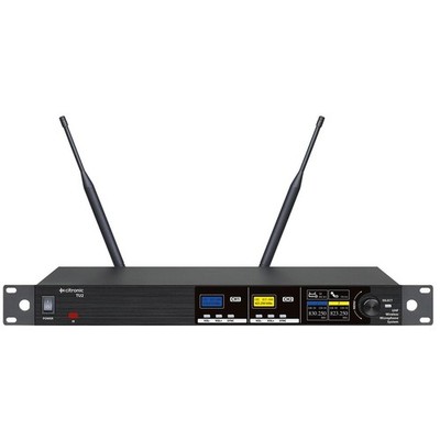 Citronic Dual UHF kabelloses Handmikrofonsystem 2x Sender