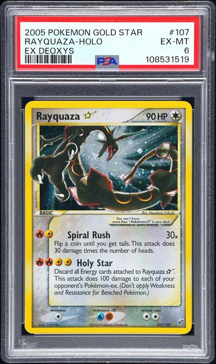 Holo Pokémon TCG Professional Sports Authenticator (PSA) EX Deoxys