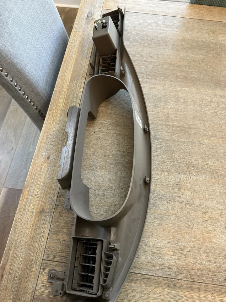 2001-2006 Chrysler Sebring Convertible Front Dash Speedomete Bezel W/ Clock OEM - Image 4 of 4