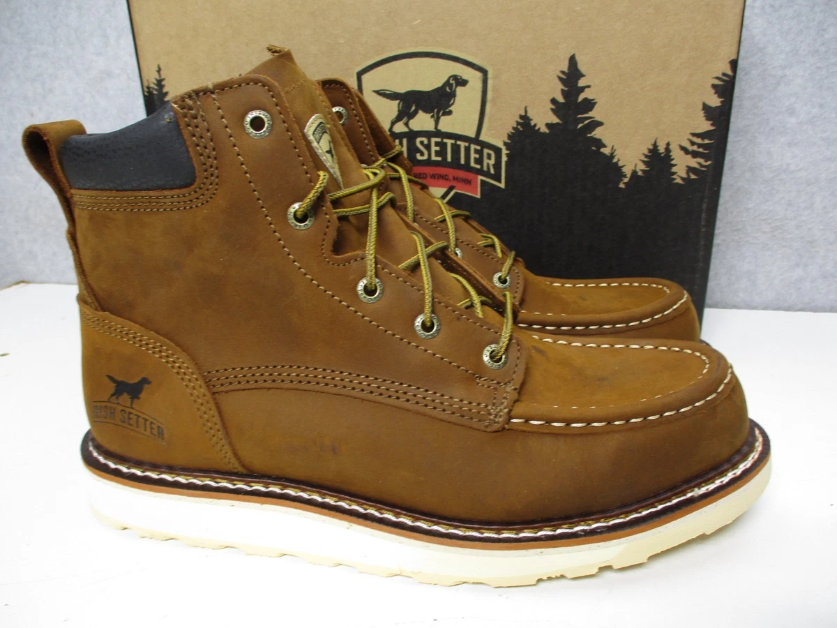 Irish Setter Cushioned Workwear Boots for Men for Sale 