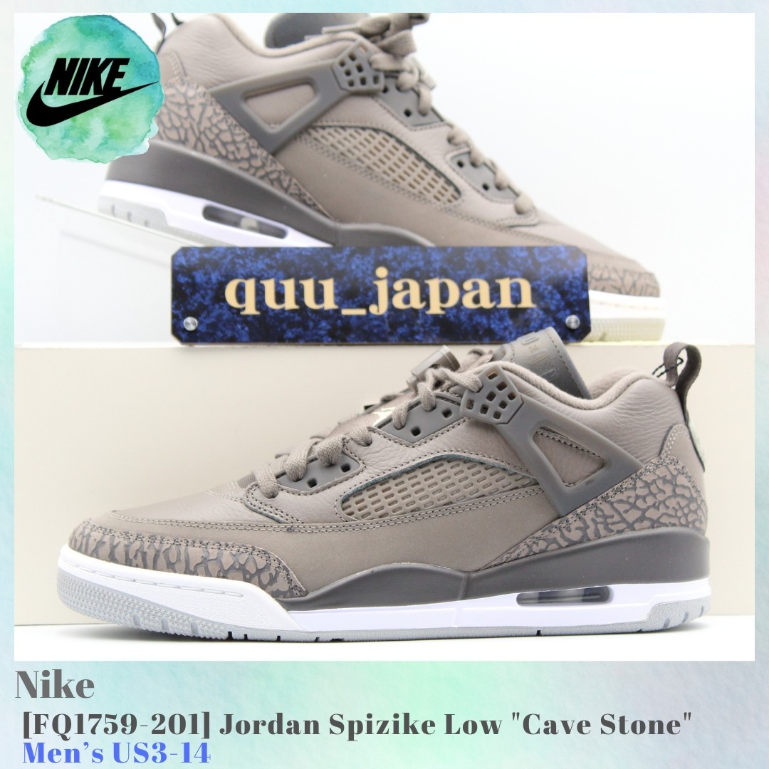 Size 11 - Air Jordan Spizike Low Cave Stone Anthracite for sale