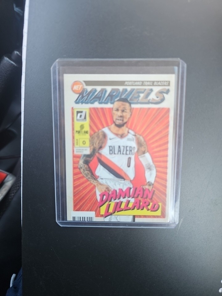 Damian Lillard 2019-20 Donruss Net Marvels #8 Portland Trailblazers 