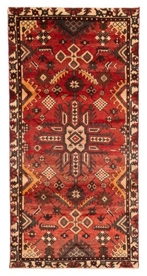 #ad Traditional Vintage Hand Knotted Area Rug 4#x27;5quot; x 8#x27;10quot; Oriental Wool Carpet $377.00