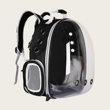 Pet Portable Carrier Backpack Space Capsule Travel Dog Cat Bag Transparent US