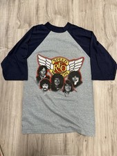 DEADSTOCK Reo Speedwagon 1982 Tour Vintage Baseball T-Shirt Medium, Made in USA