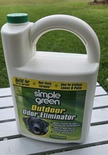 Simple Green Outdoor Odor Eliminator for Pets, Dogs, Decks 1 gallon Refill
