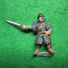 CITADEL OOP F4 NORMANS MEN AT ARMS KNIGHT SWORD EMPIRE CITADEL WARHAMMER 80s 🟢