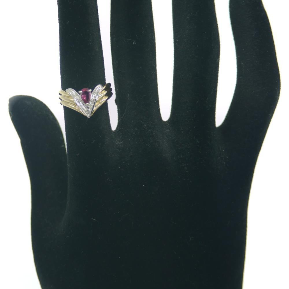 No brand K18 Pt900 Ruby Diamond Design Ring Size 7 US4 | eBay No brand K18 Pt900 Ruby Diamond Design Ring Size 7 US4 | eBay