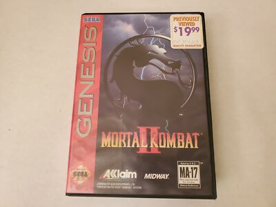 Mortal Kombat Ii (Sega Genesis) | eBay