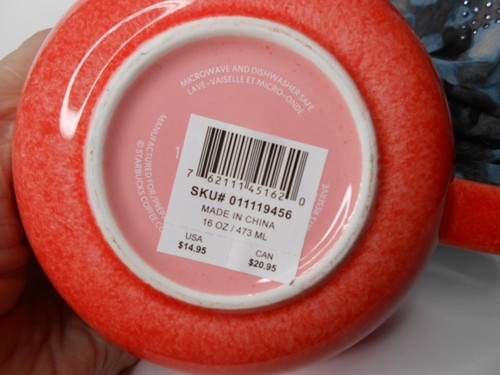 Starbucks Holiday 2020 16 Ounce Soup Coffee Cup Mug Bowl Red White  - Bild 3 von 12