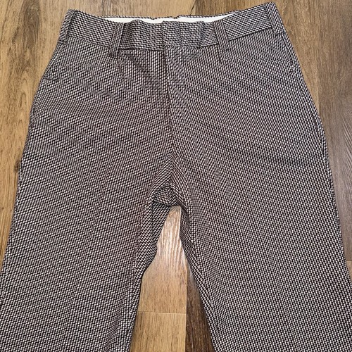 NOS Bell Bottom Pants Mens Vtg 60s 70s Disco Wide Flare Leg NEW Mister W 34 31 - Picture 8 of 15