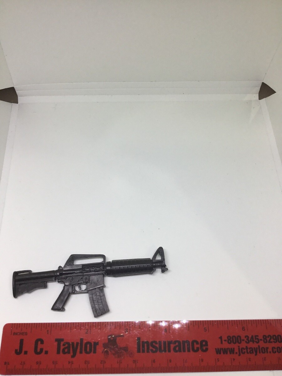 当時物　HASBRO 　GIジョー　金属製M-16付 1:6 Hasbro GI Joe M16 Rifle (Plastic) for 12