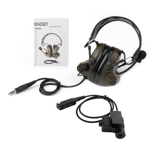 For Sepura STP8000 STP8030 STP8035 STP8038 6-Pin U94 PTT Z Tactical H50 Headset - Photo 14/15