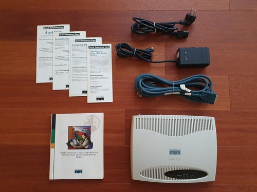 Cisco 1603 Ethernet / ISDN-bri / V.35 Cisco Modular Router incl. power-supply - Afbeelding 8 van 13