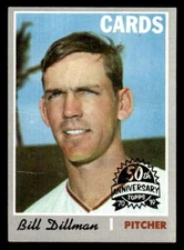 2019 Topps Heritage Bill Dillman 50th Anniversary 1970 JX2426