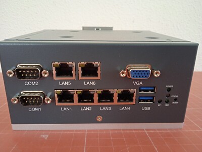 AAEON ICS-6270A-A10-01 DIN rail box PC Intel Celeron N3350 w/o RAM _2.5_6B