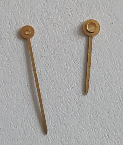 Omega Caliber 710, 711 and 712 Gold Plated Hour and Minute Hands - Picture 13 of 13