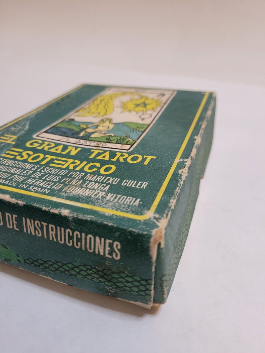 【Vintage】EL GRAN TAROT ESOTERICO タロット El Gran Tarot Esoterico: Guler, Maritxu, Longa, Luis Pena