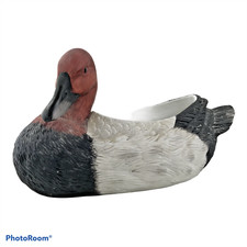 Unbranded Ceramic Glass Duck Planter 9.5"