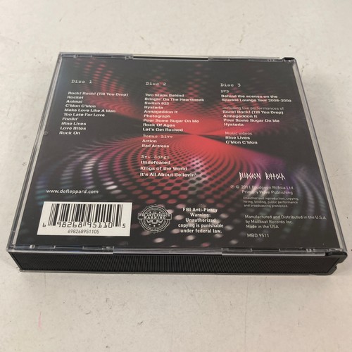Mirror Ball Live & More And Yeah! by Def Leppard 2006 2011 CD lot - Picture 3 of 24