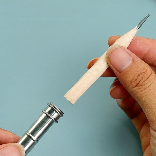 5X Pencil Extender Adjustable Lengthener Holder Wooden Painting Drawing Tool - Picture 10 of 12