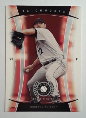 2005 Fleer Patchworks Roger Clemens #69 Houston Astros MLB Baseball Card