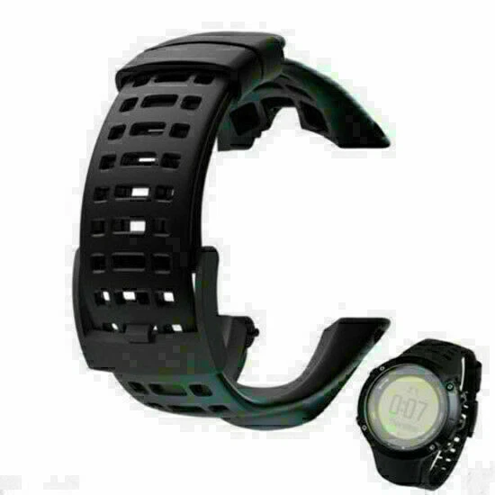 For Suunto Ambit 3 Peak Ambit 2 Replacement Strap Black Rubber