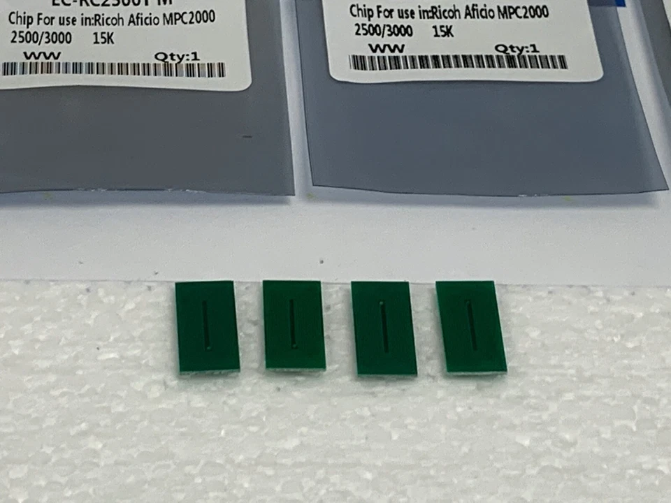4x Replacement Toner Reset Chip for Ricoh Aficio MPC2000, MPC2500, MPC3000 - Image 2 of 2