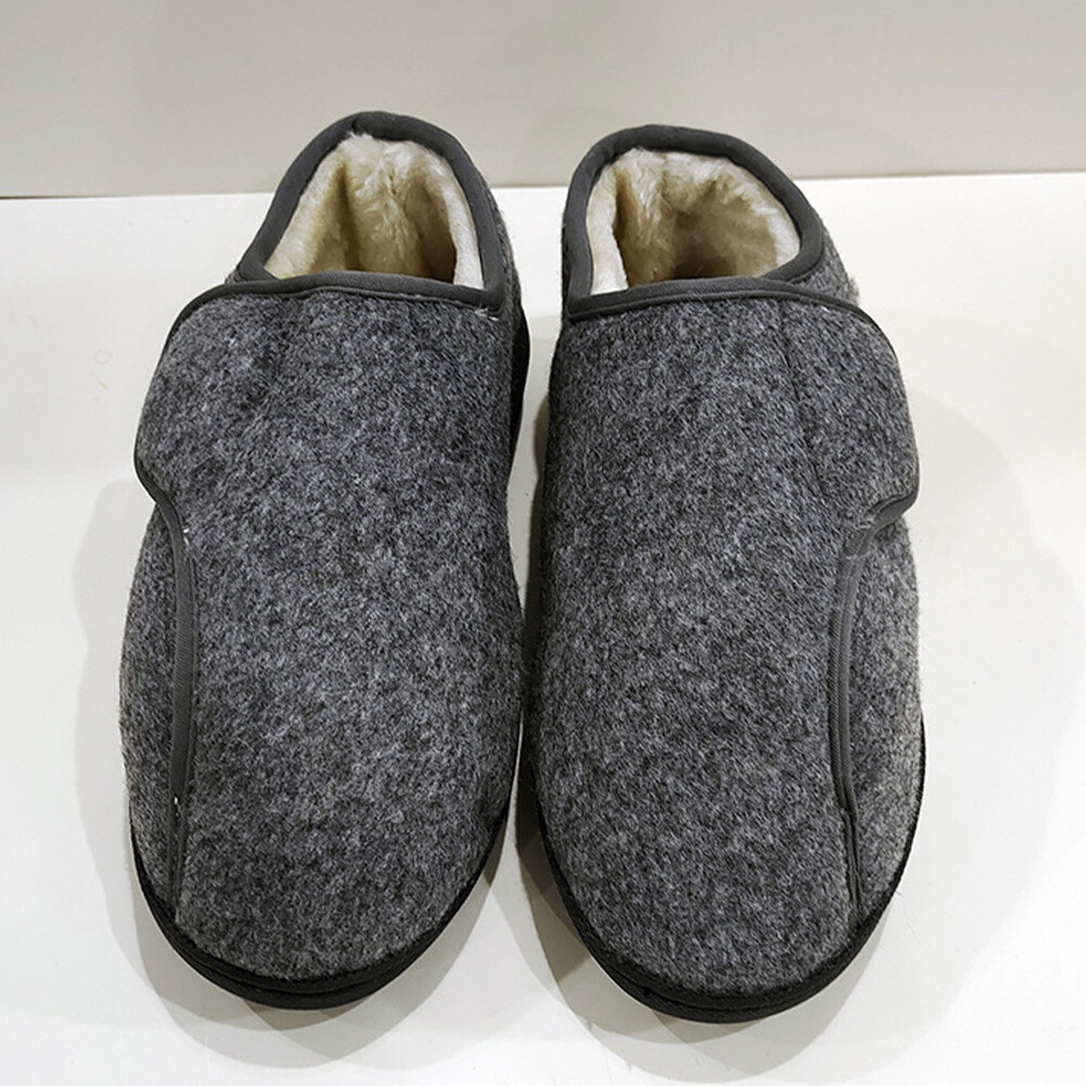 SAOLA Pantofole Diabetiche Uomo Donna Scarpe Edema Suola Antiscivolo per Piedi Gonfi