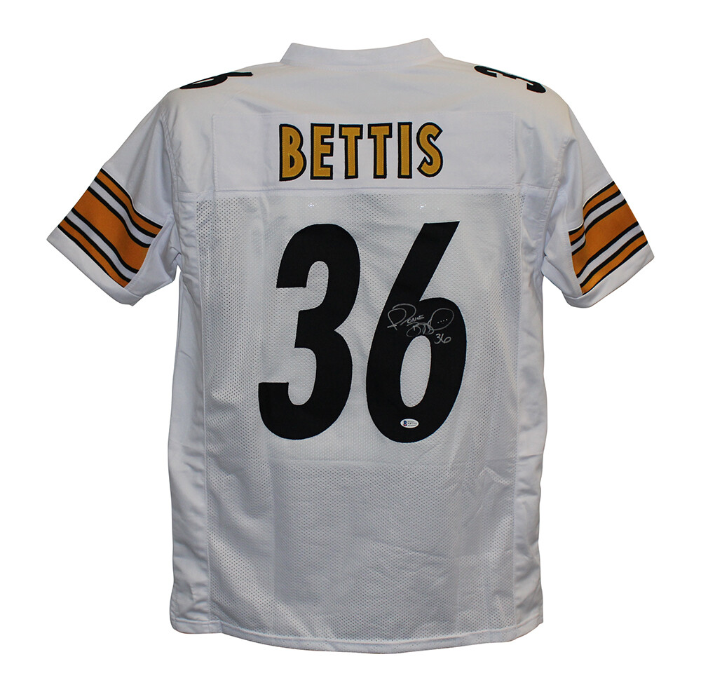 Jerome Bettis Autographed Signed Pro Style White Xl Jersey Beckett 