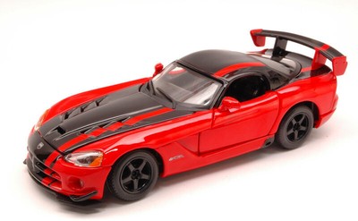 Burago DODGE VIPER SRT 10 ACR 2007 RED/BLACK 1:24