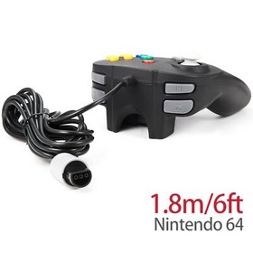 For Nintendo N64 Wired Game Console Upgraded Controller Gamepad Joystick Joypad
