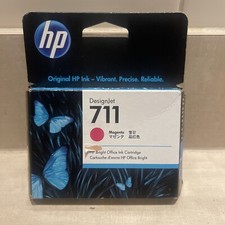 HP DesignJet 711 Magenta Ink Cartridge Sealed - EXPIRED 2/23